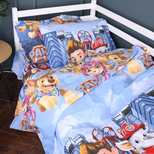 Комплект постільної білизни Бязь Kids Time 17-0803 Paw Patrol Team - 4