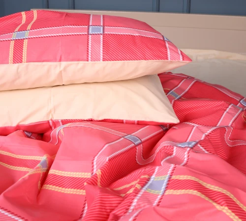 Комплект постільної білизни Бязь 17-0783 Checkered Flame - 2