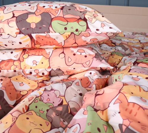 Наволочка Бязь Kids Time 17-0775 Bombshell cats - 2