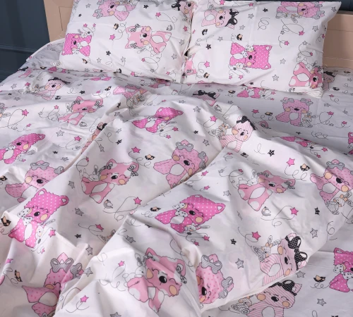 Комплект постільної білизни Kids Time 17-0776 Magic cats pink - 2