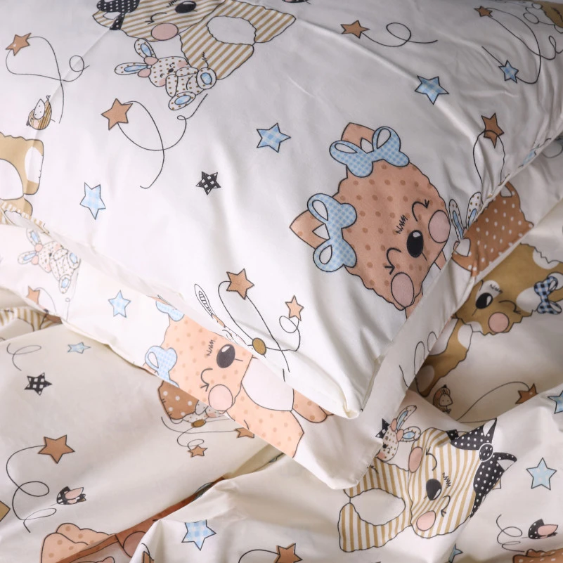 Комплект постільної білизни Бязь Kids Time 17-0777 Magic cats olive - 3