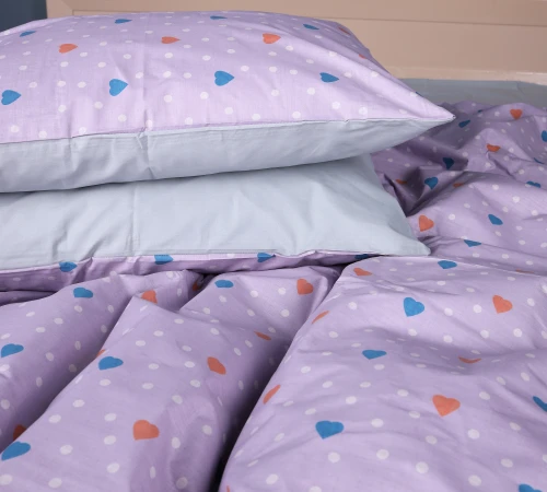 Наволочка Бязь 17-0782 Pastel Love Print - 2