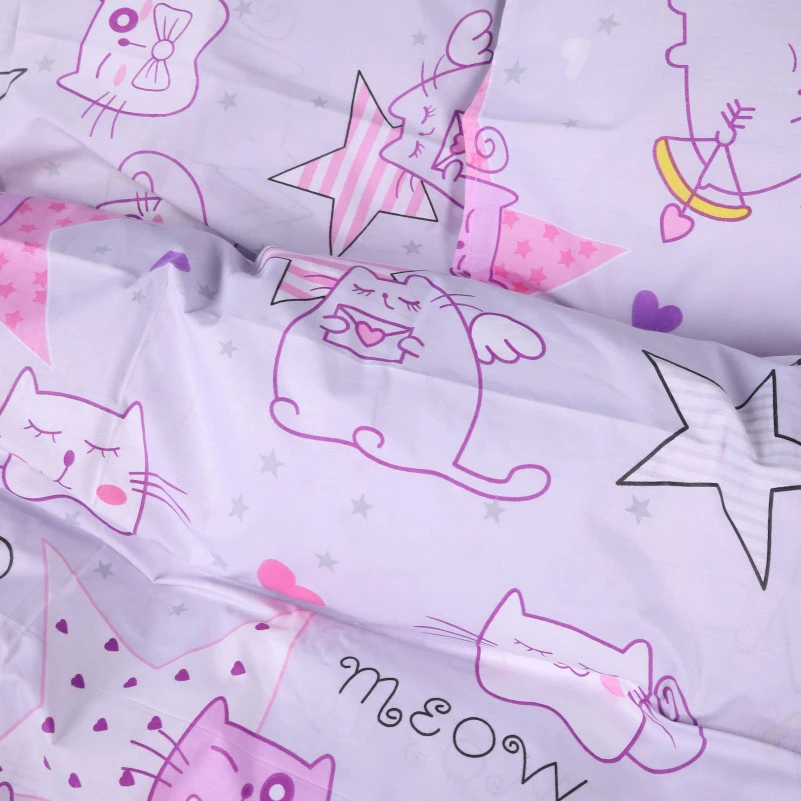 Підковдра Бязь Kids Time 17-0774 Cat party