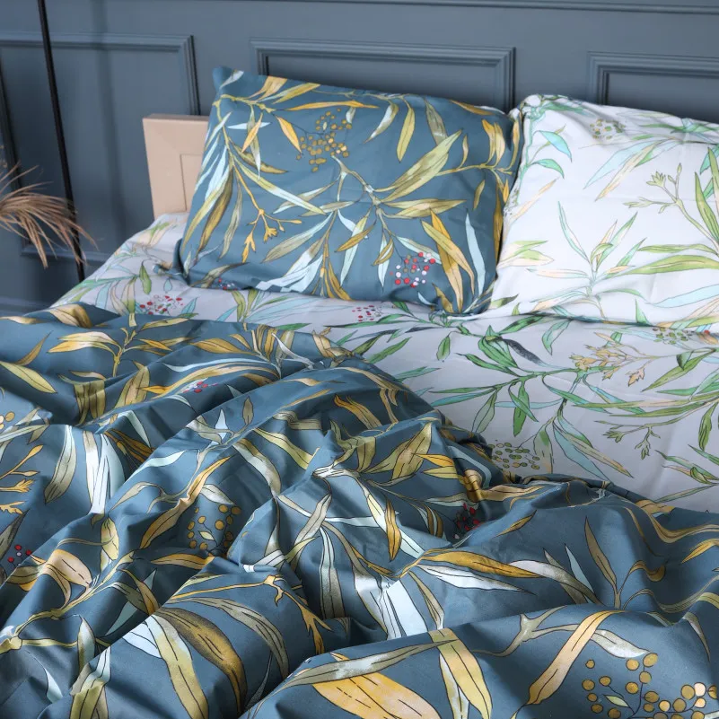 Комплект постільної білизни Ranforce Elite 17-0830 Botanical accents - 2