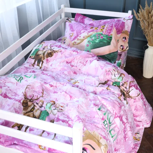 Простирадло Бязь Kids Time 17-0791 Frozen pink - 3