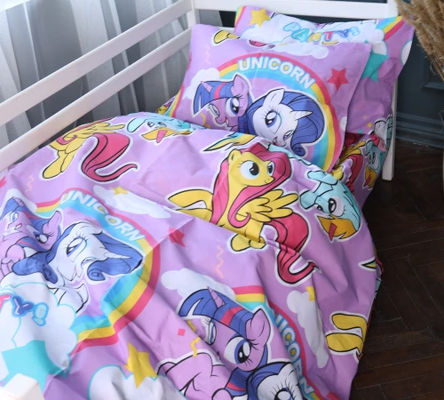 Пододеяльник  Бязь Kids Time 17-0793 My Little Pony
