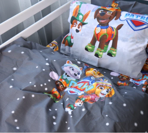 Простирадло Ranforce Elite 17-0795 Paw Patrol Winter gray - 2