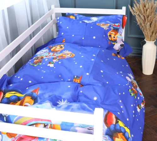 Наволочка Бязь Kids Time 17-0794 Paw Patrol Winter blue