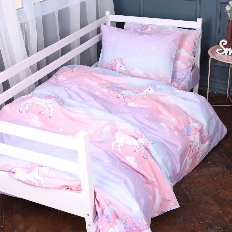 Простирадло Ranforce Elite Ranforce Elite 17-0790 Єдиноріг на веселці - 2