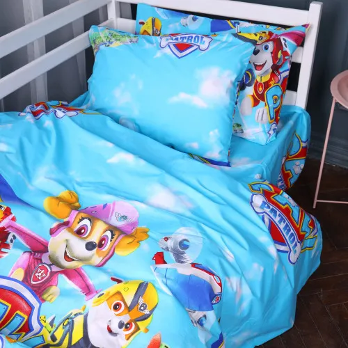 Пододеяльник Бязь Kids Time 17-0788 Команда Щенячий патруль - 2