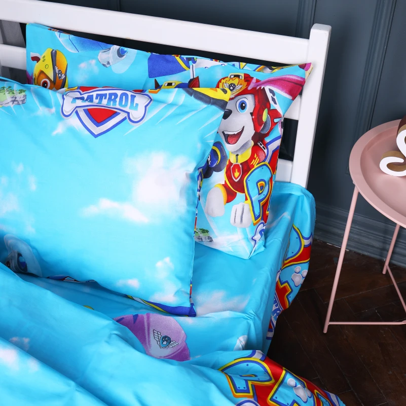 Простирадло Бязь Kids Time 17-0788 Команда Щенячий патруль - 2