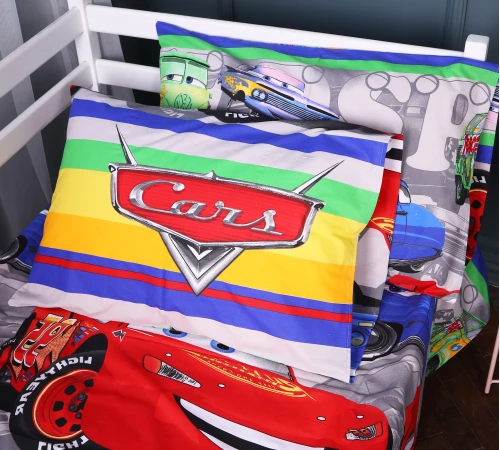 Підковдра Бязь 17-0779 McQueen's Racing Dreams gray - 2