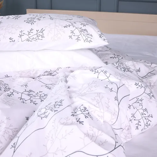 Комплект постільної білизни Бязь 17-0812 Twigs of Spring - 2