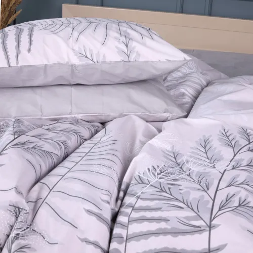 Комплект постільної білизни Бязь 17-0815 Silver Branches - 2