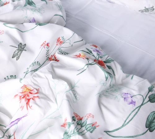 Простирадло Сатин STANDART 22-1431 Meadow floral - 2