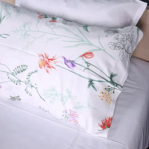 Комплект постільної білизни Сатин STANDART 22-1431 Meadow floral - 5