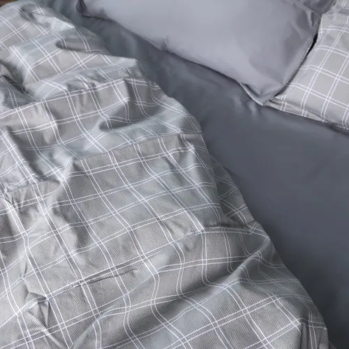 Простирадло Сатин STANDART 22-1424 Light cell - 2