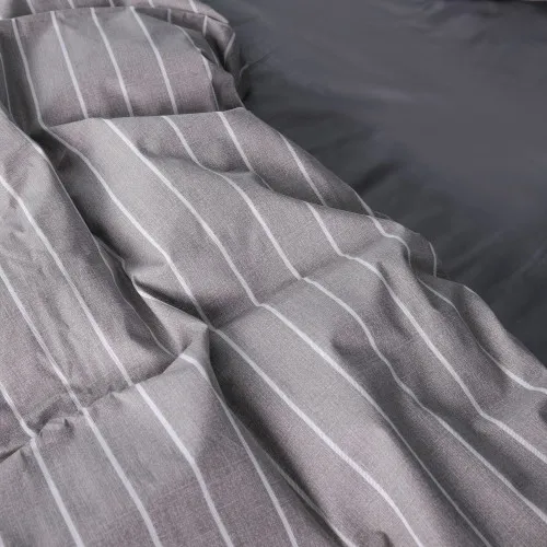 Комплект постільної білизни Сатин 22-1423 Thin stripe - 2