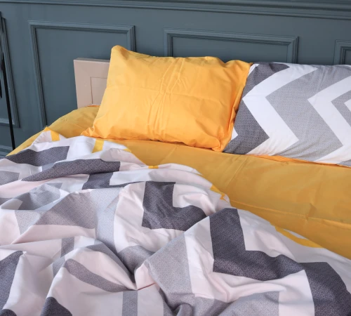 Наволочка Бязь 17-0829 Zigzag ornament - 2