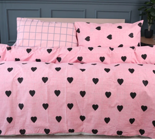 Простирадло Ranforce Elite 17-0839 Hearts & Grid - 2