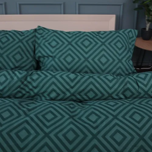 Наволочка MirSon Ranforce Elite 17-0622 Geometry Emerald