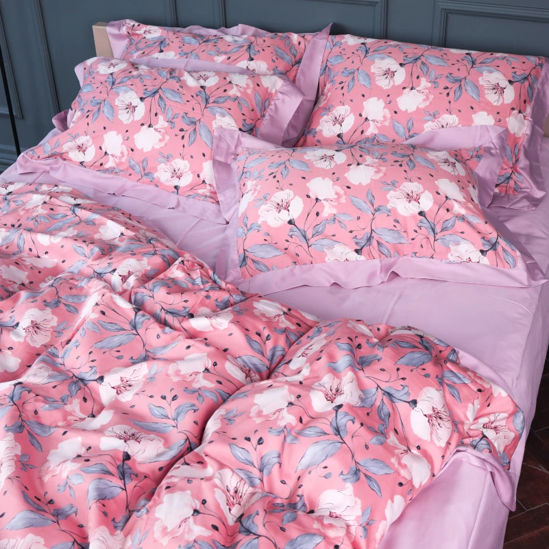 Комплект постільної білизни Сатин ELIT "Coral reef" - 3