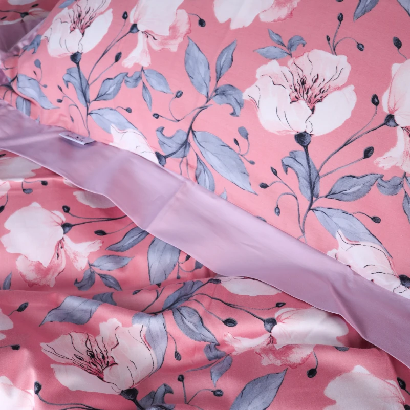 Комплект постільної білизни Сатин ELIT "Coral reef" - 5