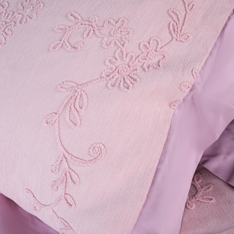 Комплект постільної білизни Сатин ELIT з вишивкою "Warm sun" - 2