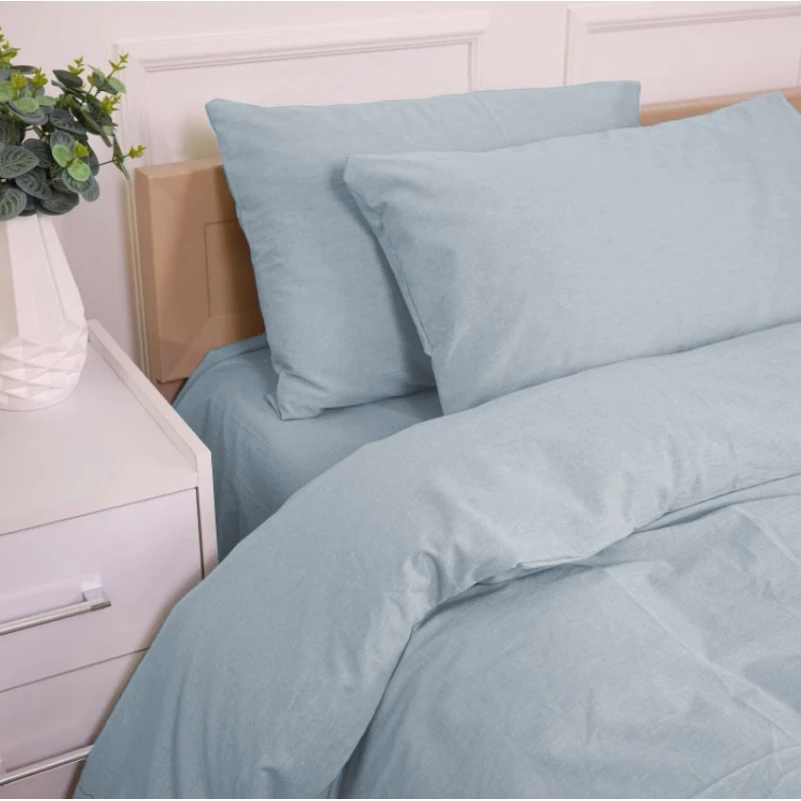 Комплект постельного белья Вареный хлопок 40-0018 "Northern Tale" - 4