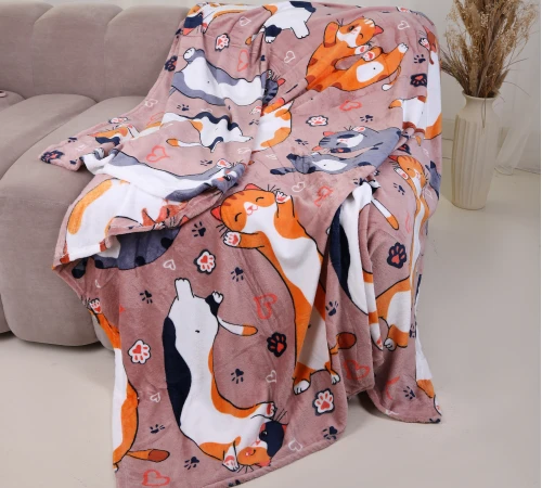 Плед М "Tiny Comfort" Cat loaf