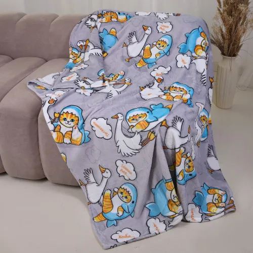 Плед М "Tiny Comfort" Funny friends