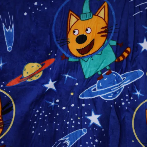 Плед М "Tiny Comfort" Three cats space - 2