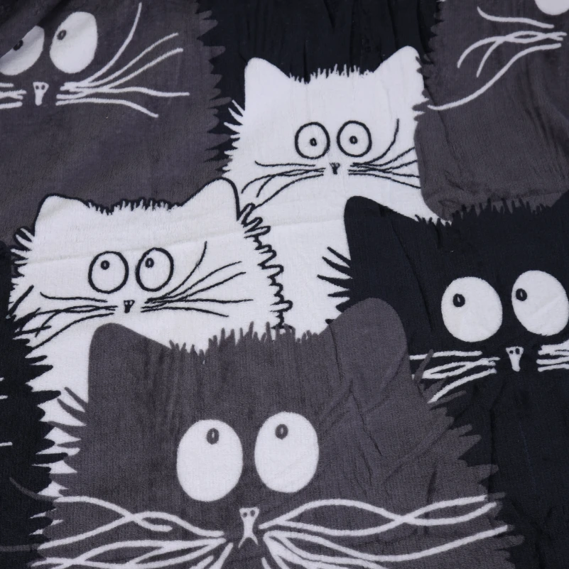 Плед М "Tiny Comfort" Night cats - 1