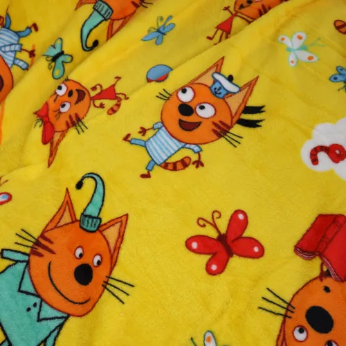 Плед М "Tiny Comfort" Three cats - 3