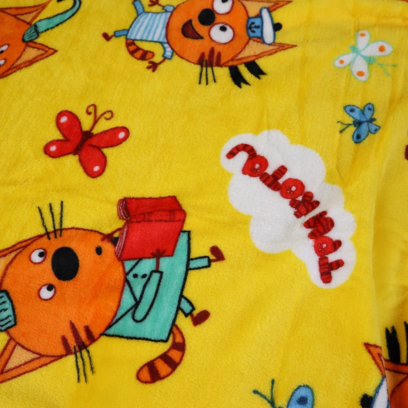 Плед М "Tiny Comfort" Three cats - 1