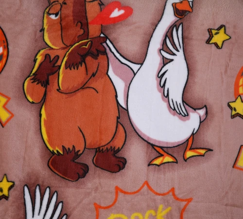 Плед М "Tiny Comfort" Capybara and goose - 2