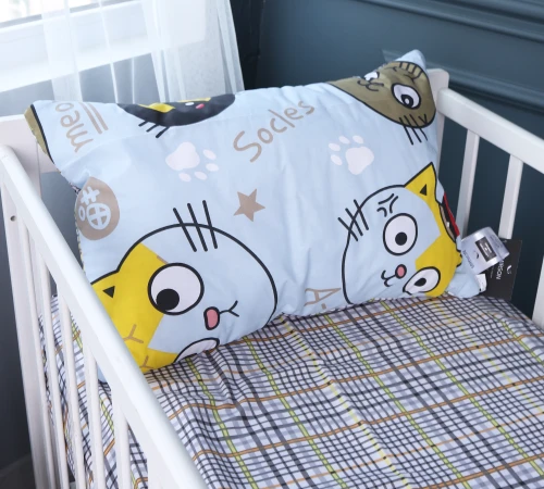 Простынь детская Бязь Kids Time 18-0007 Cool Cat