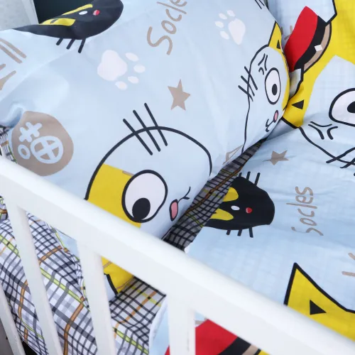 Подушка антиалергенна №3825 Kids Time 18-0007 Cool Cate бавовна бязь - 5