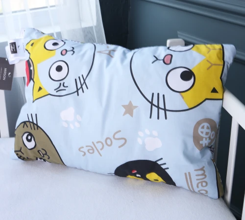 Подушка антиаллергенная №3806 Kids Time 18-0007 Cool Cat бязь - 2