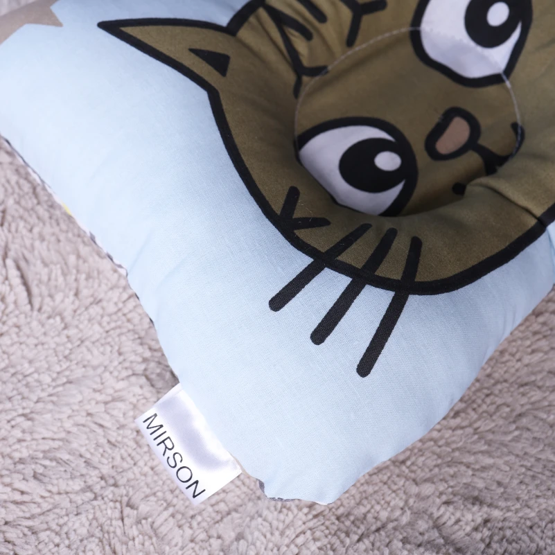 Подушка детская Бабочка Kids Time 18-0007 Cool Cat EcoSilk бязь - 3