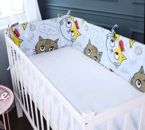 Борт в ліжечко Kids Time 18-0007 Cool Cat