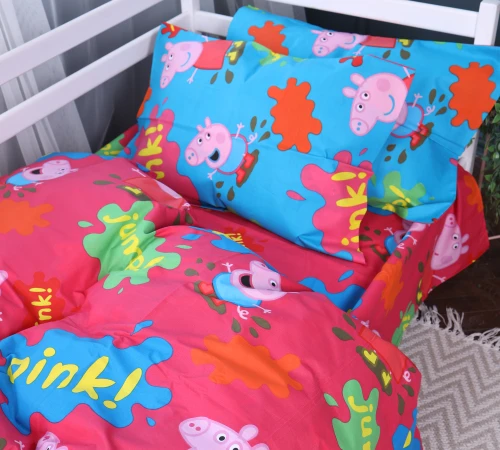 Простирадло MirSon Ranforce Elite 17-0507 Peppa