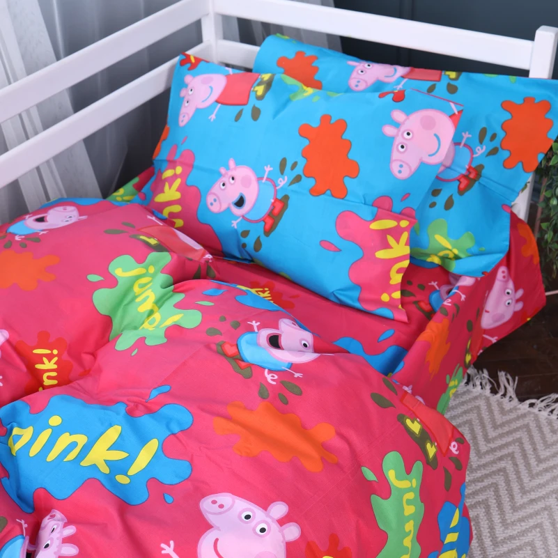 Комплект постільної білизни Дитячий Бязь Kids Time 17-0507 - 1