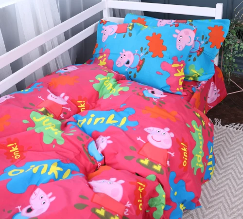 Підковдра Бязь 17-0507 Peppa