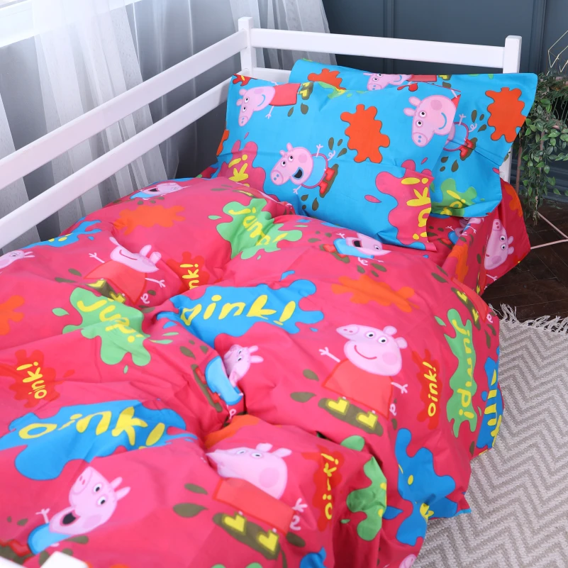 Пододеяльник Бязь 17-0507 Peppa