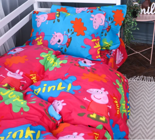 Підковдра Бязь 17-0507 Peppa - 2