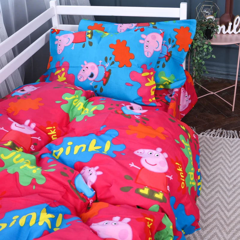 Пододеяльник Бязь 17-0507 Peppa - 1