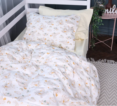 Комплект постільної білизни Сатин Kids Time 22-1419 Sleepy ducklings - 2