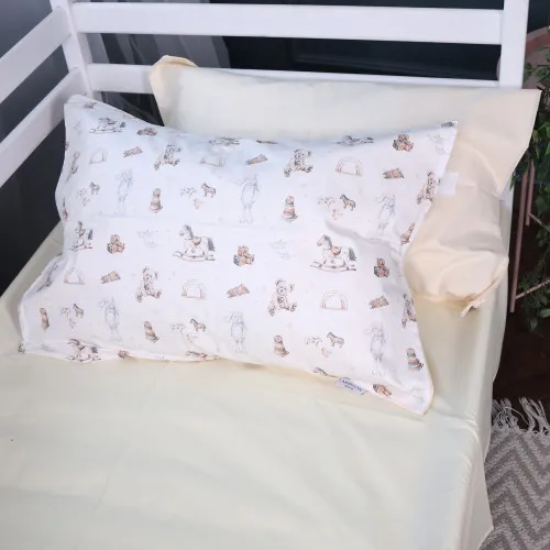 Простирадло Сатин Kids Time 22-1422 Warm toys