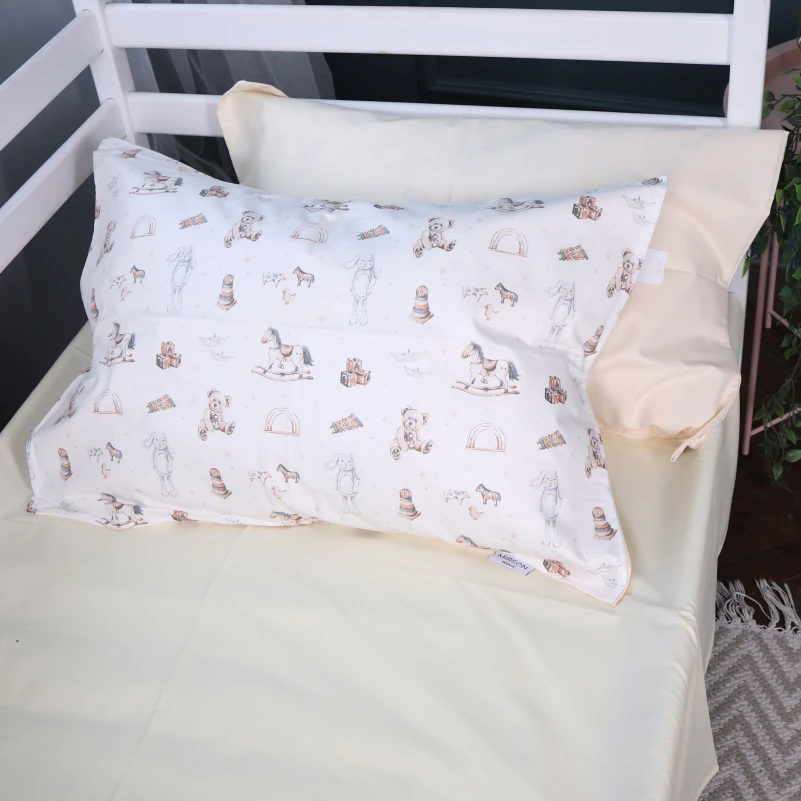 Комплект постільної білизни Сатин Kids Time 22-1422 Warm toys - 3